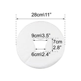 Disposable Round Headrest Covers 100PC - Round - Greenlife Treatment-Disposable Headrest Cover